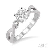 Lovebright Bridal Diamond Engagement Ring