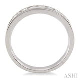 1/2 ctw Round Cut Diamond Wedding Band in 14K White Gold