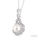 Pearl & Diamond Pendant