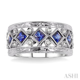 Gemstone & Diamond Fashion Ring