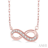 Infinity Shape Diamond Fashion Pendant