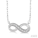 Infinity Shape Diamond Fashion Pendant