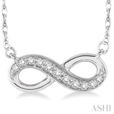 Infinity Shape Diamond Fashion Pendant