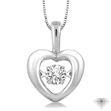 Heart Shape Emotion Diamond Pendant
