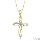 Cross Diamond Fashion Pendant