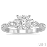 Lovebright Bridal Diamond Engagement Ring