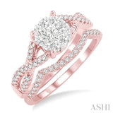 Lovebright Bridal Diamond Wedding Set