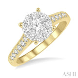 Lovebright Bridal Diamond Engagement Ring