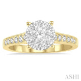 Lovebright Bridal Diamond Engagement Ring