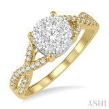 Lovebright Bridal Diamond Engagement Ring