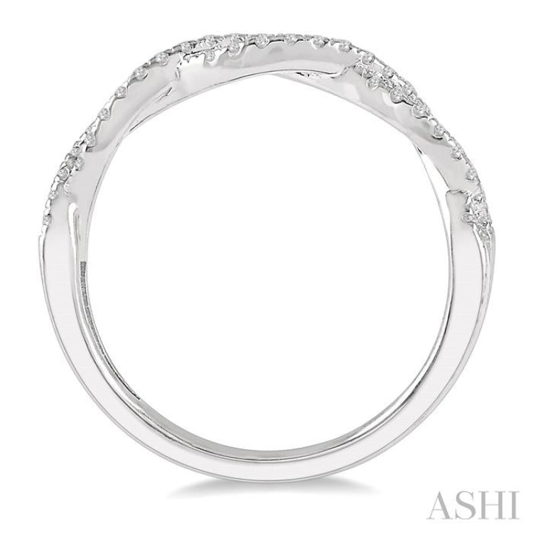 Diamond Swirl Fashion Ring