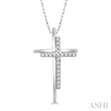 Cross Diamond Fashion Pendant