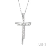 Cross Diamond Fashion Pendant