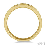 Channel-Set Diamond Wedding Band