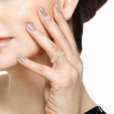 Channel-Set Diamond Wedding Band