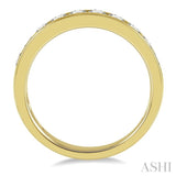 Channel-Set Diamond Wedding Band