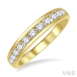 Channel-Set Diamond Wedding Band
