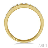 Channel-Set Diamond Wedding Band