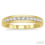 Channel-Set Diamond Wedding Band