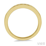 Channel-Set Diamond Wedding Band