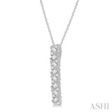 Zig-Zag Diamond Pendant