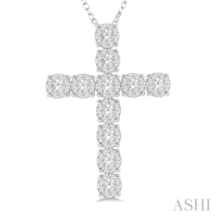 Lovebright Cross Diamond Pendant
