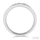 Channel-Set Diamond Wedding Band