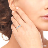 Channel-Set Diamond Wedding Band