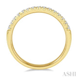 Pave-Set Diamond Wedding Band