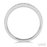 Milgrain Diamond Wedding Band
