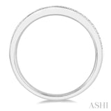 Milgrain Diamond Wedding Band