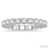 Prong-Set Diamond Wedding Band