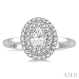 Oval Shape Diamond Engagement Ring