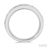 Milgrain Diamond Wedding Band