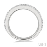 Milgrain Diamond Wedding Band