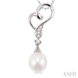 Pearl & Diamond Fashion Pendant