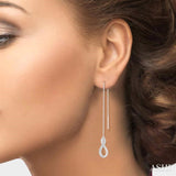 Threader Diamond Earrings