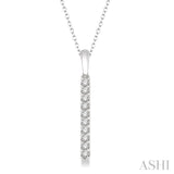 Bar Diamond Pendant