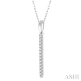 Bar Petite Diamond Pendant