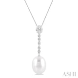 Lovebright Pearl & Diamond Pendant