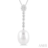 Lovebright Pearl & Diamond Pendant