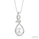 Pearl & Diamond Pendant