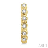 Diamond Petite Huggie Earrings