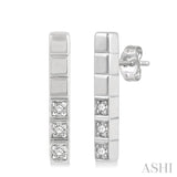 Bar Diamond Earrings