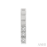Bar Diamond Earrings