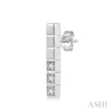 Bar Diamond Earrings