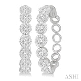 Lovebright Diamond Hoop Earrings