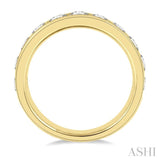 Channel-Set Diamond Wedding Band