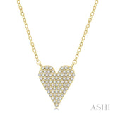 Heart Shape Diamond Necklace