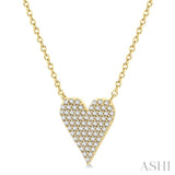 Heart Shape Diamond Necklace